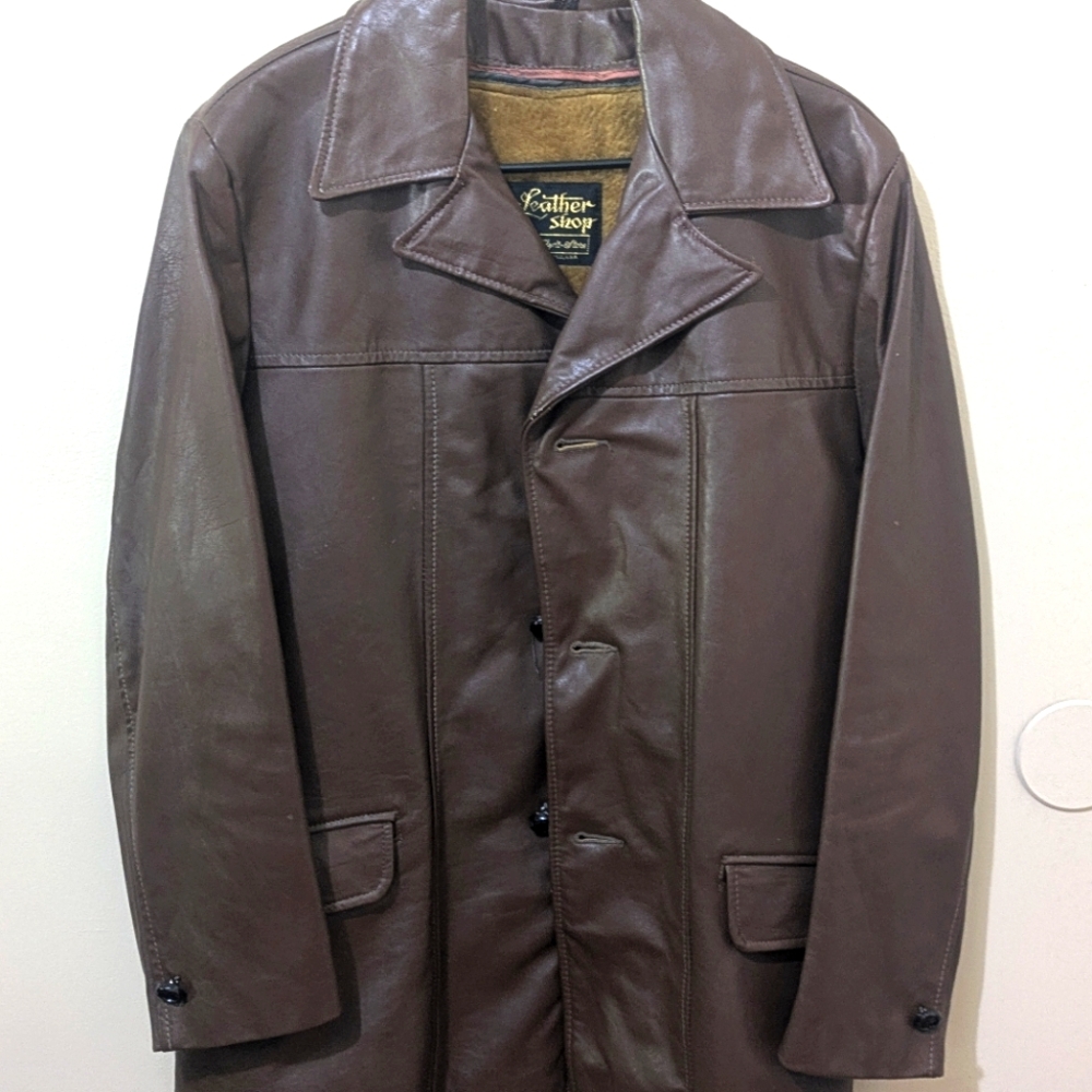 Vintage Leather Blazer The Leather Shop